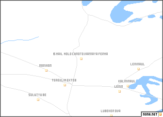 map of Molochnotovarnaya Ferma Ismail